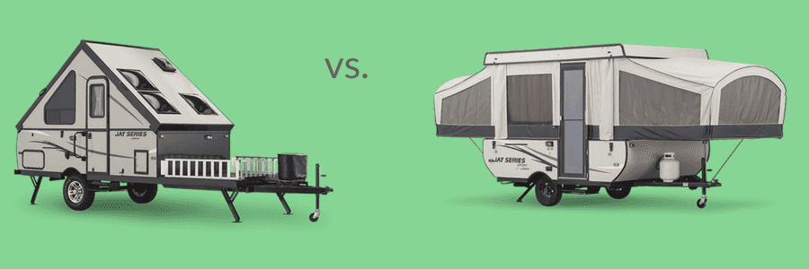 What&#8217;s the Difference Between an A-Frame and Pop-up Trailer?