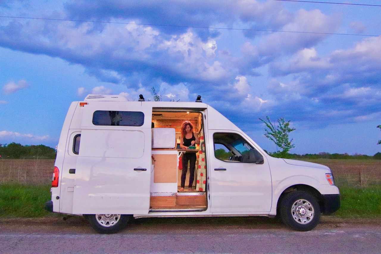 This Fuschia-Haired Lawyer-Turned-Writer Is Taking Vanlife By Storm